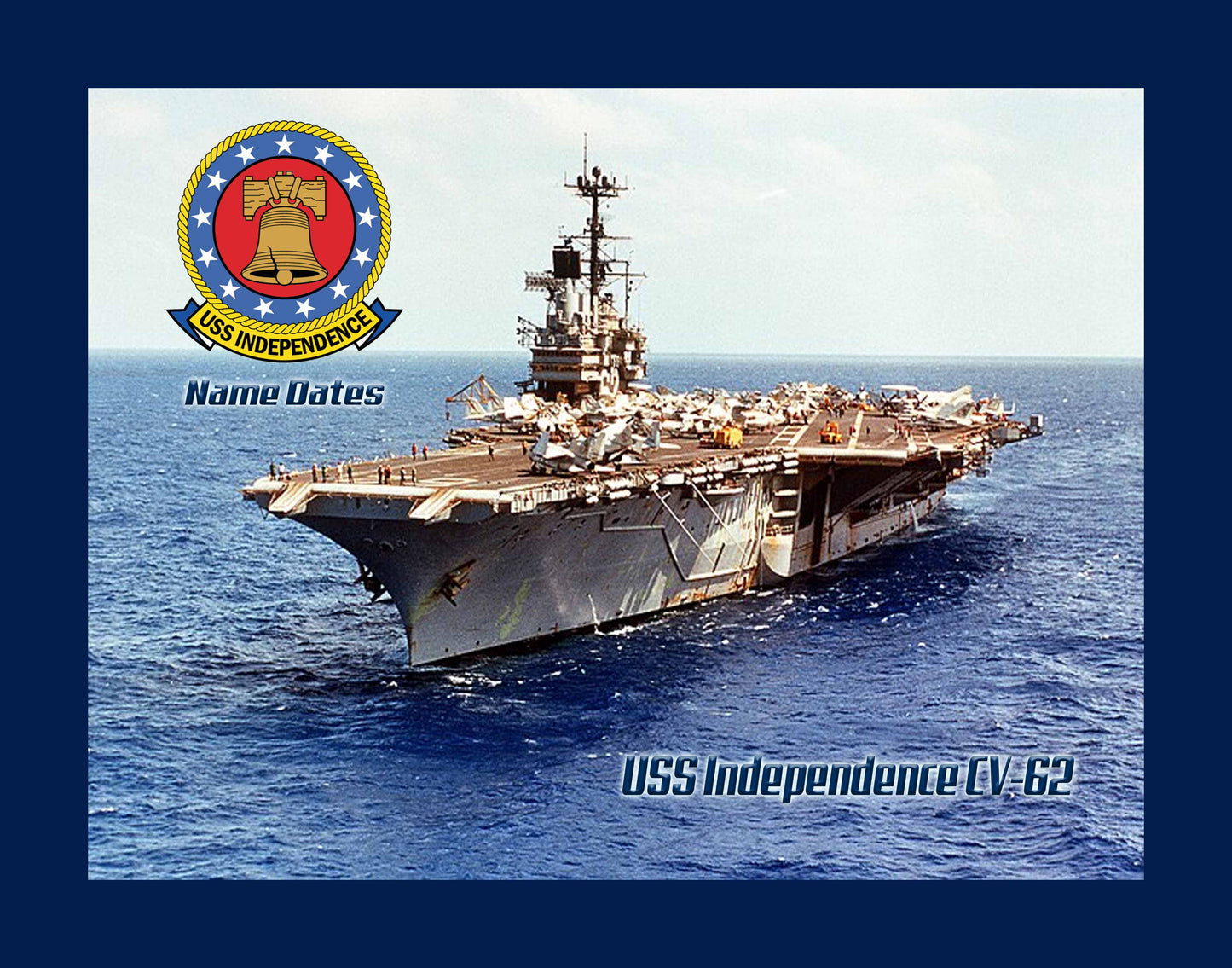 USS Independence CV-62 16x20