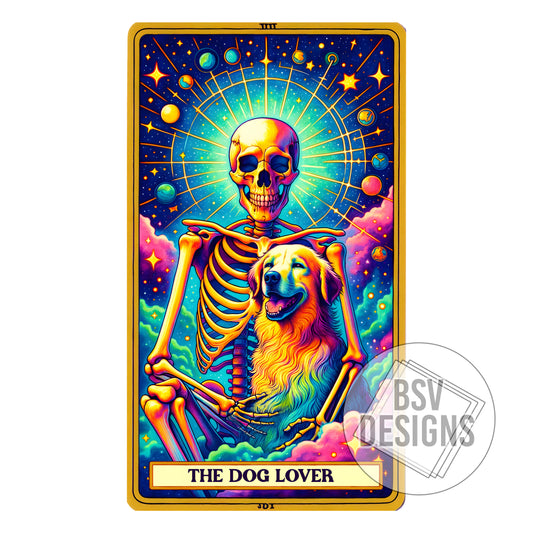 Tarot Card The Dog Lover (Sublimation Transfer)