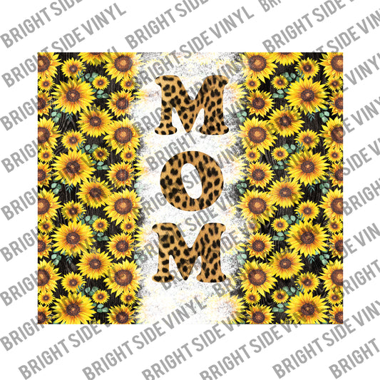 Mom Sunflower Tumbler Wrap