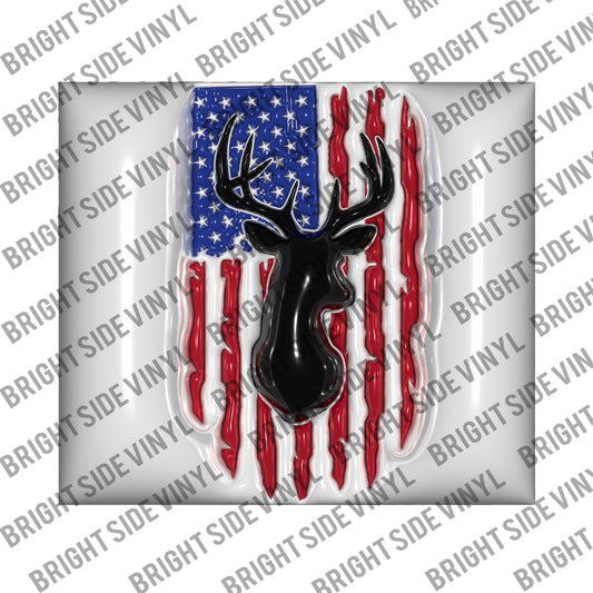 Puffy USA Deer Tumbler Wrap