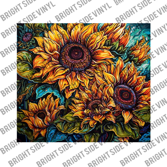 Sunflowers Tumbler Wrap