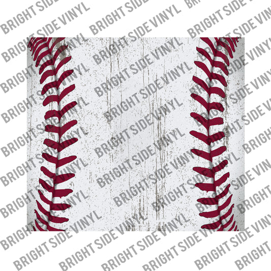 Baseball Tumbler Wrap