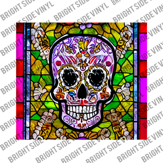 Sugar Skull Tumbler Wrap