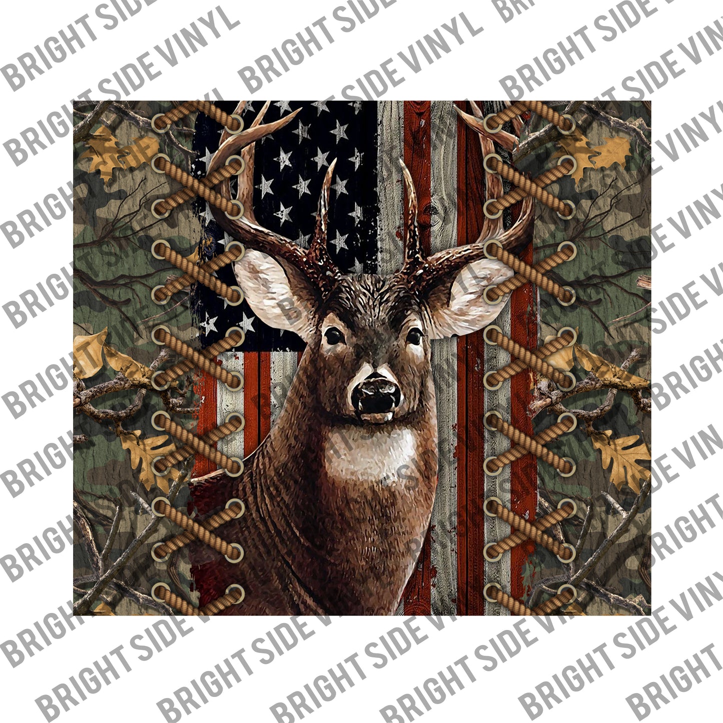 Deer USA Tumbler Wrap