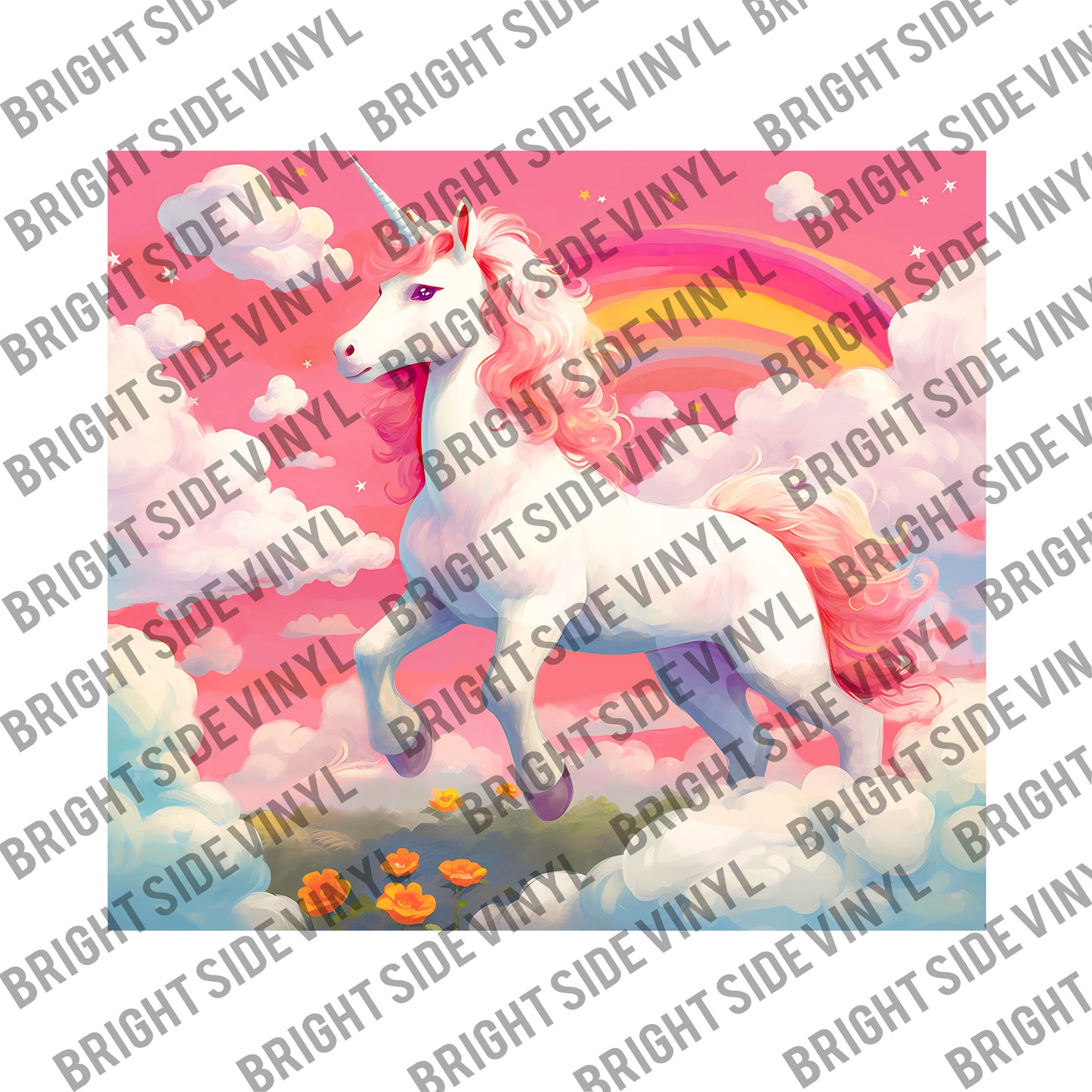 3D Unicorn Tumbler Wrap