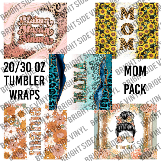 Mom Tumbler Wrap Pack