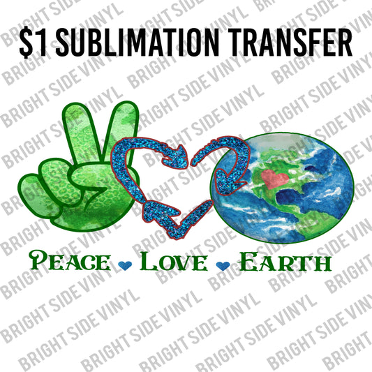 Peace Love Earth Live Sale