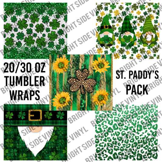 St. Paddy's Tumbler Wrap Pack