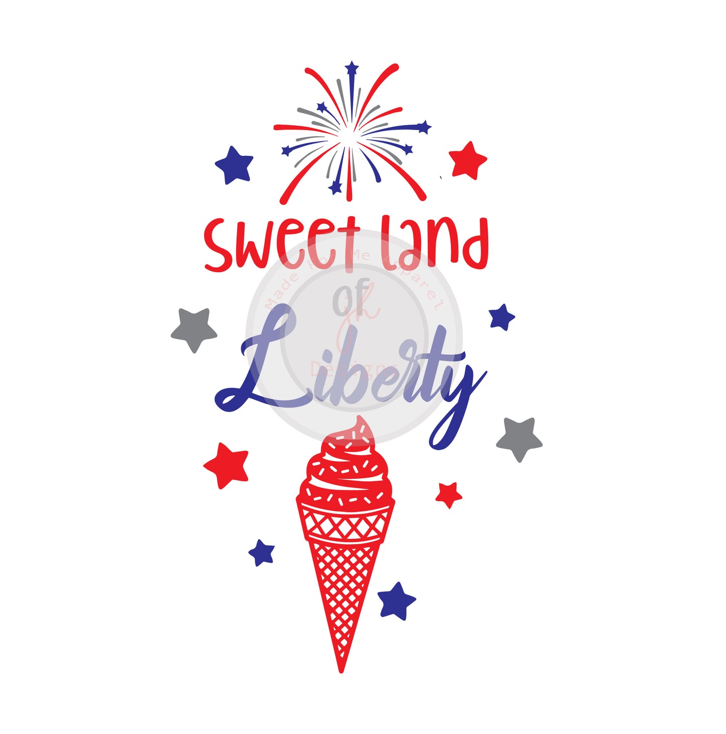 Sweet Land of Liberty SVG, Patriotic SVG, Fourth of July SVG
