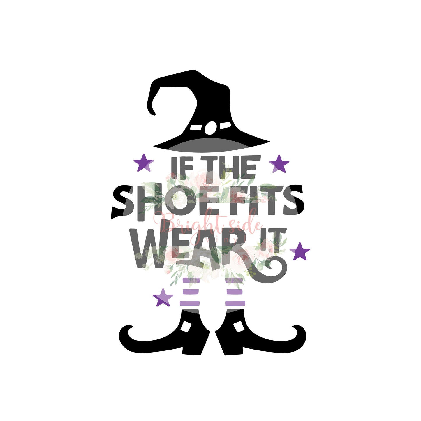If The Shoe Fits Witch SVG File