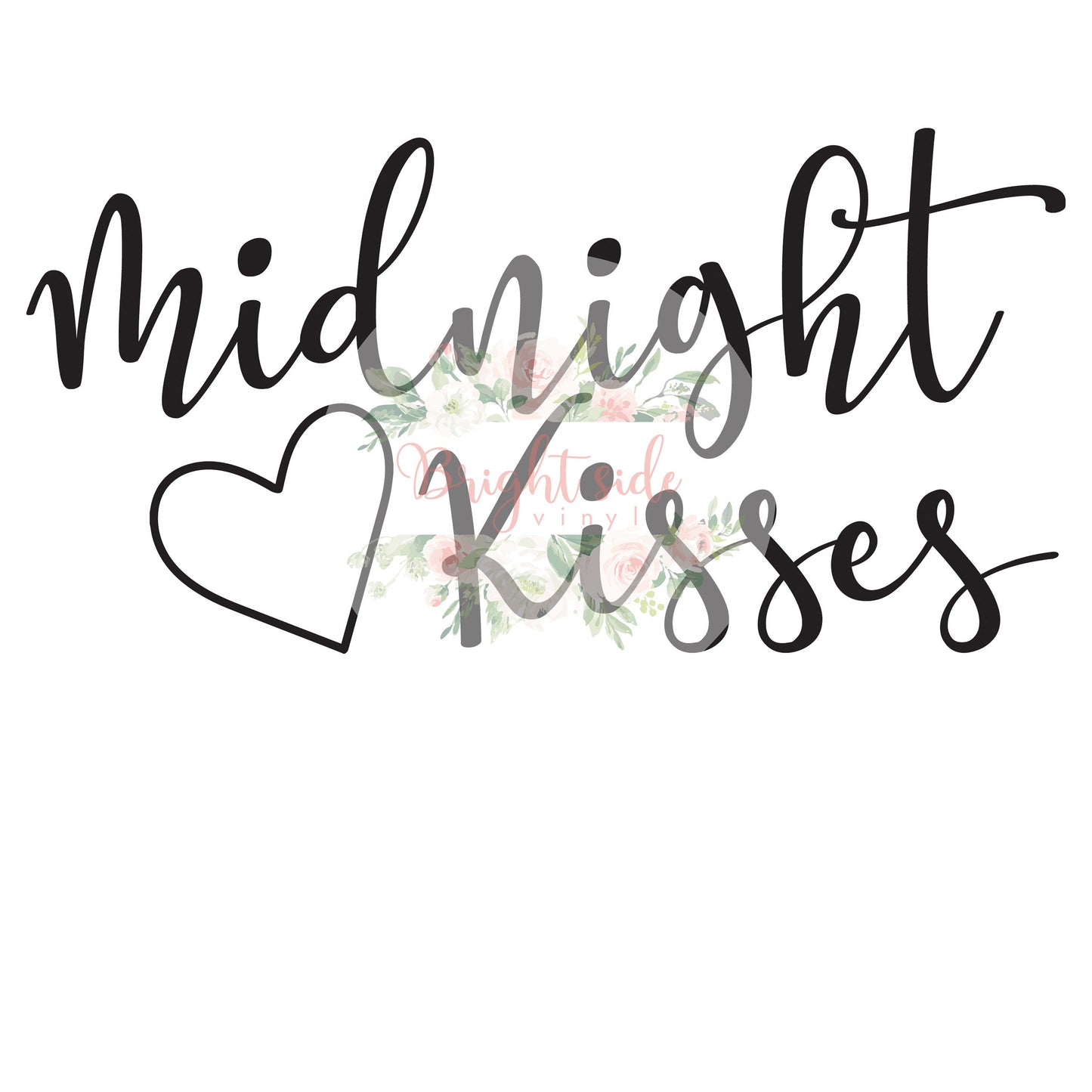 Midnight Kisses SVG File