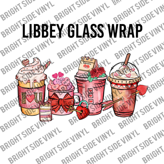 I Love You (Libbey Glass Wrap)