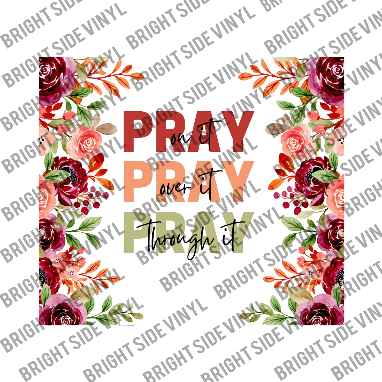 PRAY Tumbler Wrap