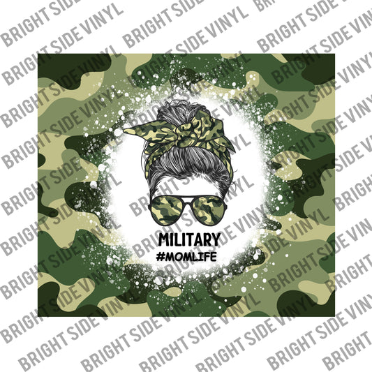 Military Mom Tumbler Wrap