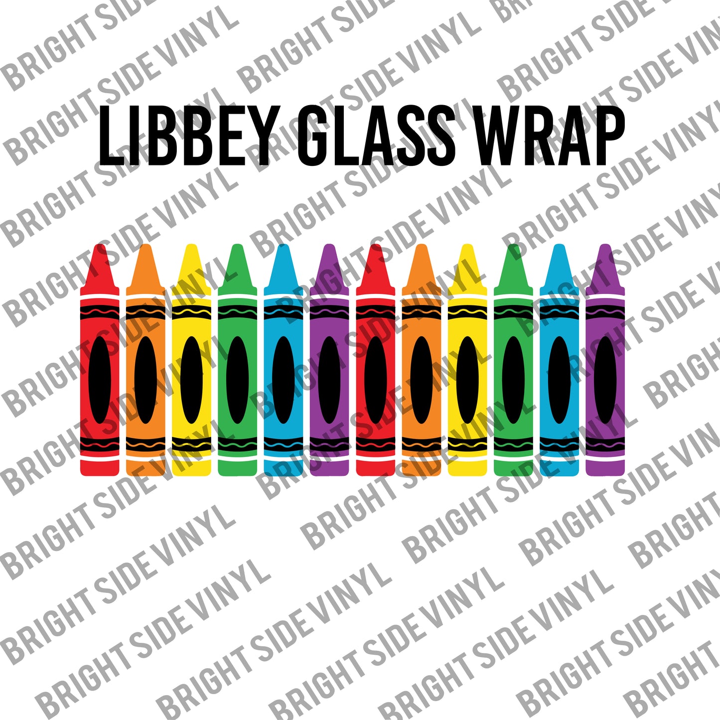 Crayons #2 (Libbey Glass Wrap)
