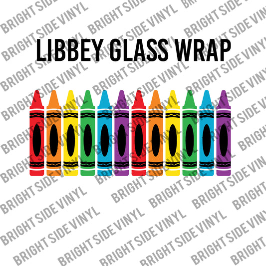 Crayons #2 (Libbey Glass Wrap)