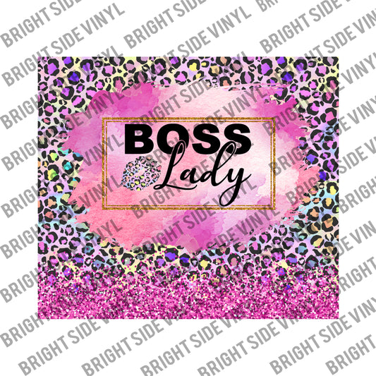 Boss Lady Tumbler Wrap